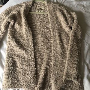 Hollister Fuzzy Cardigan